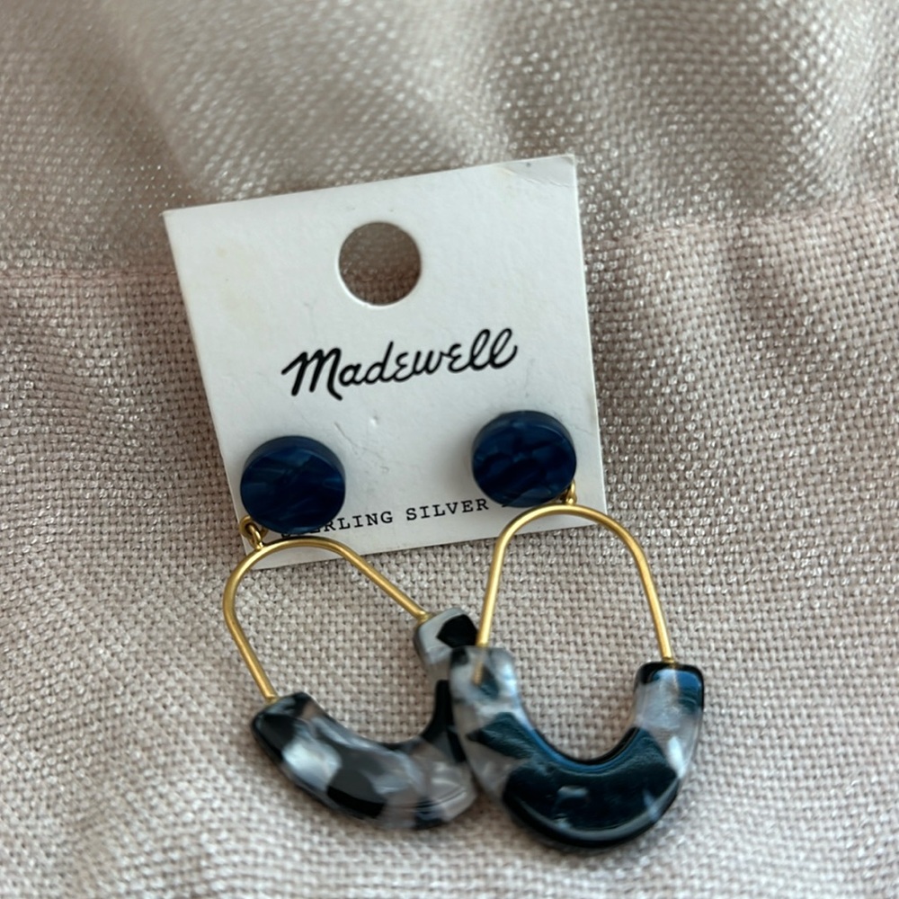 Never worn NWT Madewell earrings!